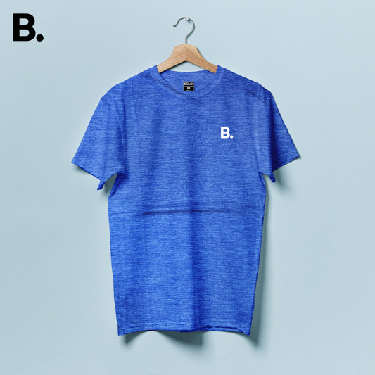 Dynamic Blue Mélange Tee