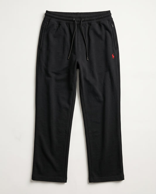 Cotton Terry Trousers - Black