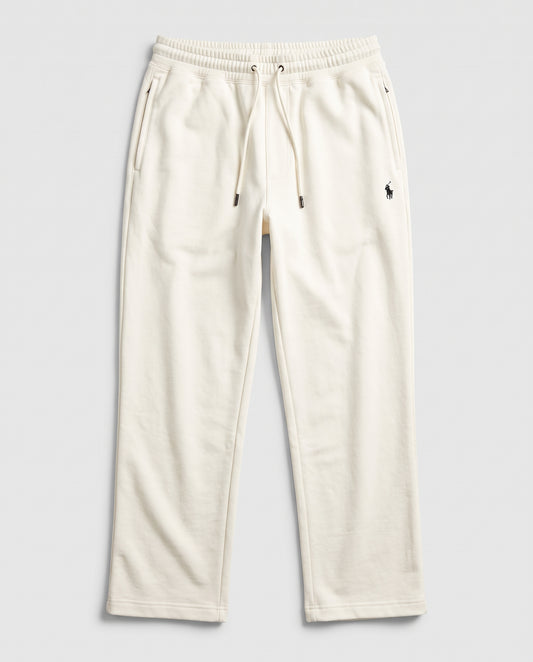 Cotton Terry Trousers - Egg White